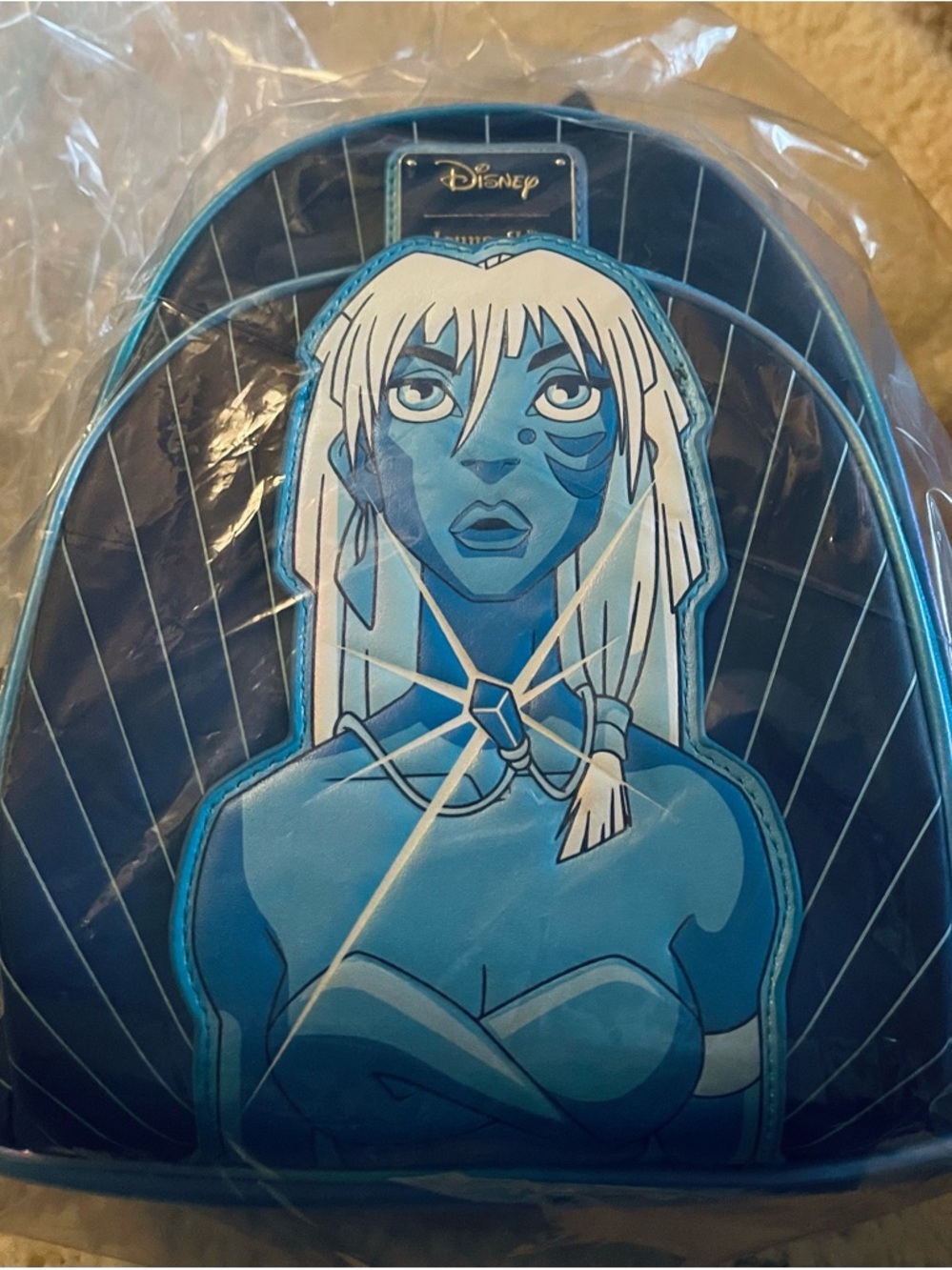 NWT Disney Loungefly Atlantis Kida Mini Backpack